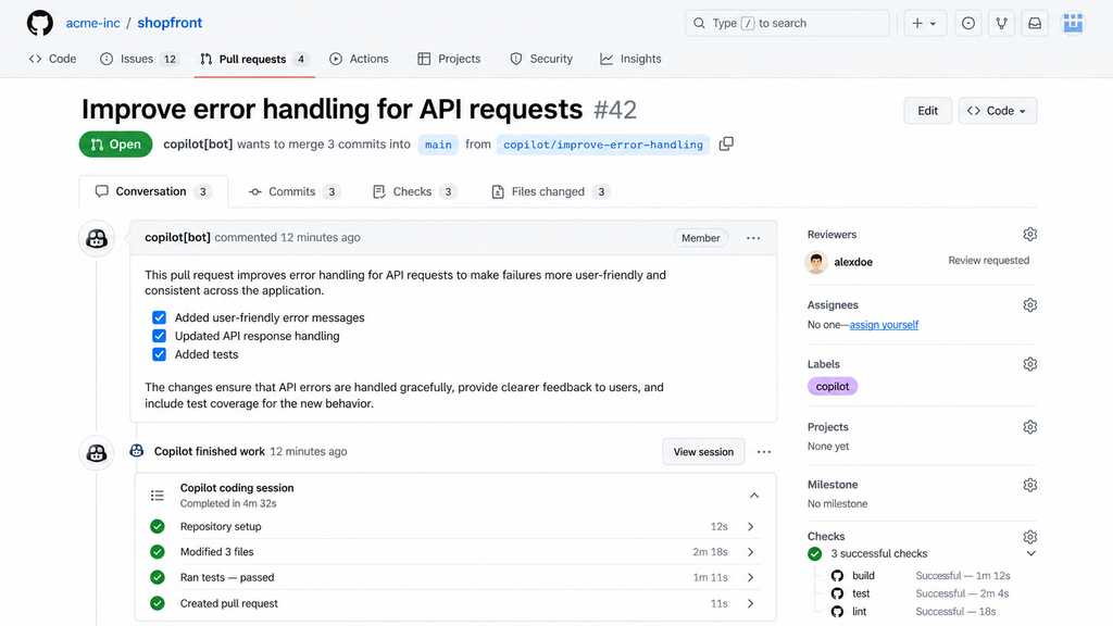 Copilot Lives Inside GitHub