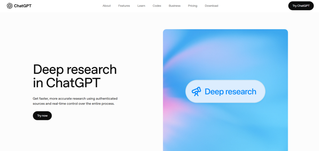 research with chatgpt