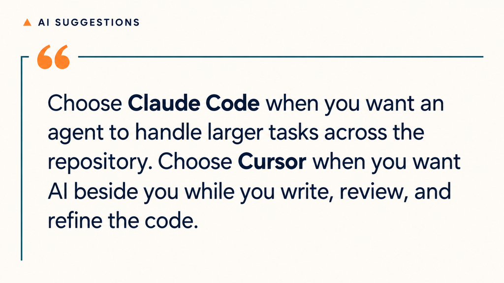 Claude Code vs Cursor verdict